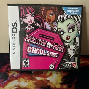 Nintendo DS Monster High: Ghoul Spirit - Pink and Black